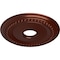 Ekena Millwork Classic Ceiling Medallion (Fits Canopies up to 12 3/4"), 18 5/8"OD 4"ID x 1 1/8"P, Antique Copper CM19CLACS - alternate 4